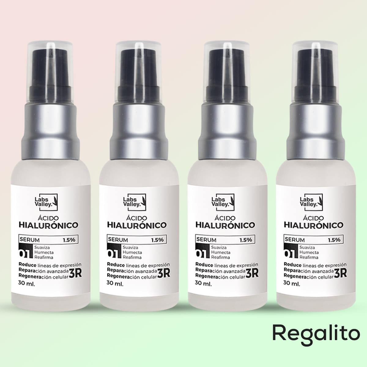 Pack 3 Ácidos Hialurónico al 1.5% Pieles Jóvenes - Envío Gratis