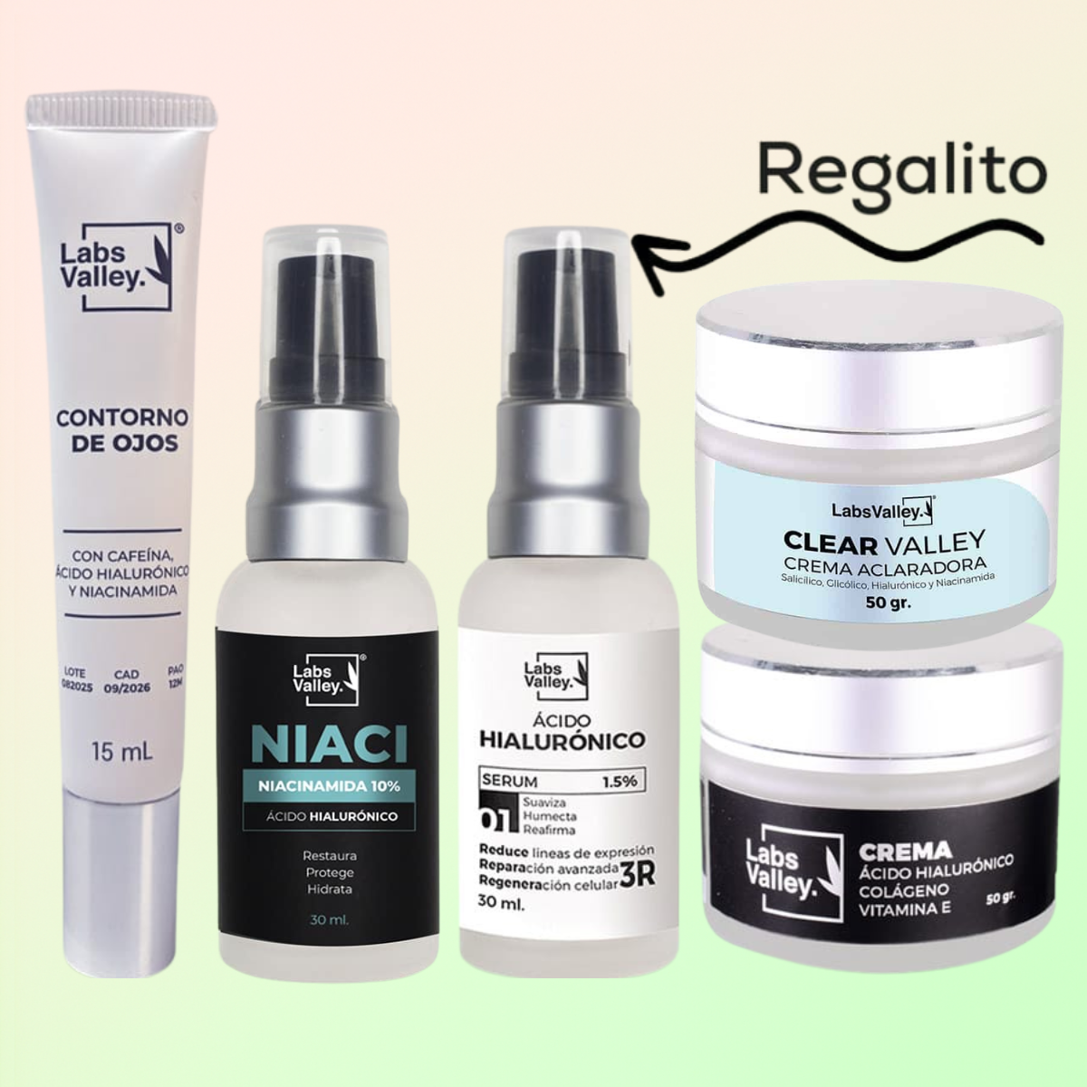 Kit Contorno + Iluminación + Crema Anti-Manchas