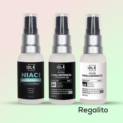 Kit Niacinamida Con Ácido Hialurónico + B5